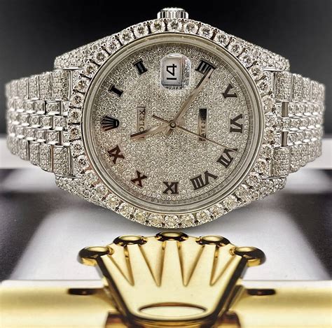 white gold iced-out diamond replica watch|icecartel iced out watch.